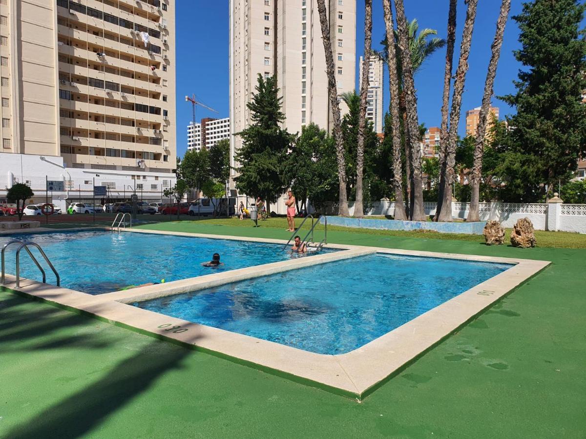 Vintage Benidorm Appartement Buitenkant foto