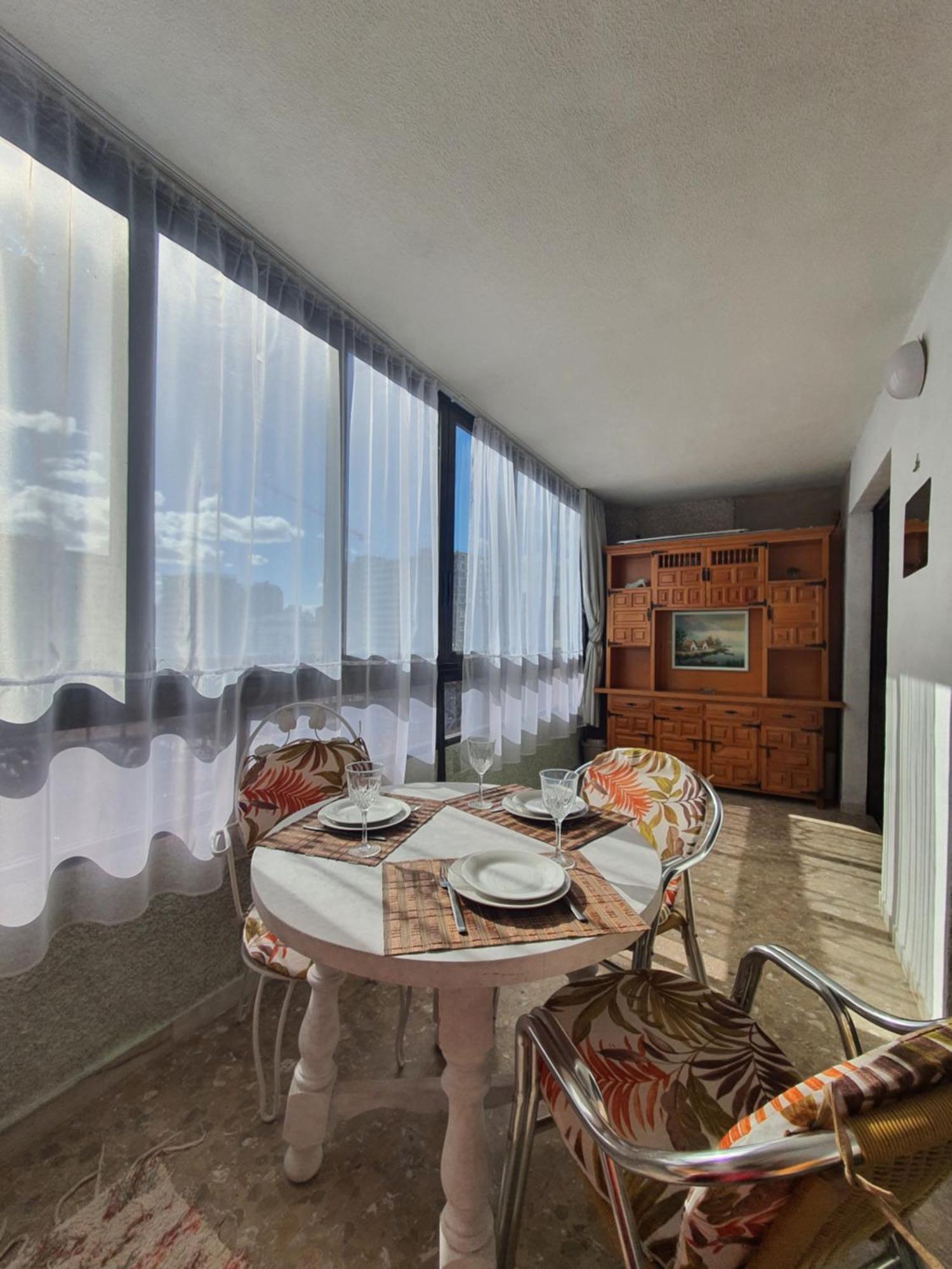 Vintage Benidorm Appartement Buitenkant foto